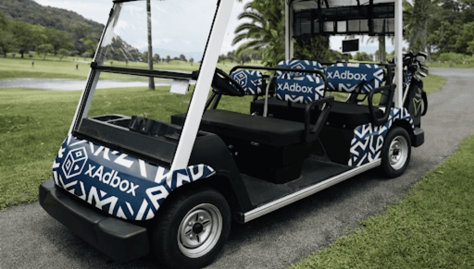 ゴルフカートラッピング